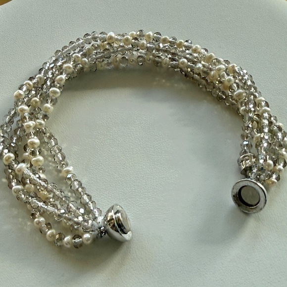 Set of Crystal Beaded  Bracelets - Picture 2 of 5